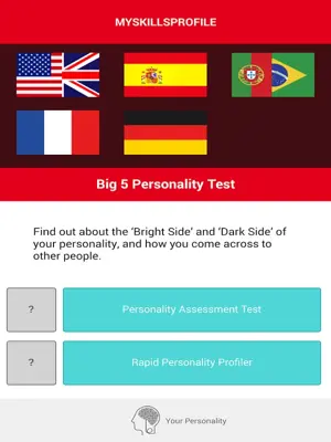 Big 5 Personality Test android App screenshot 1