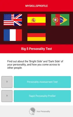 Big 5 Personality Test android App screenshot 3